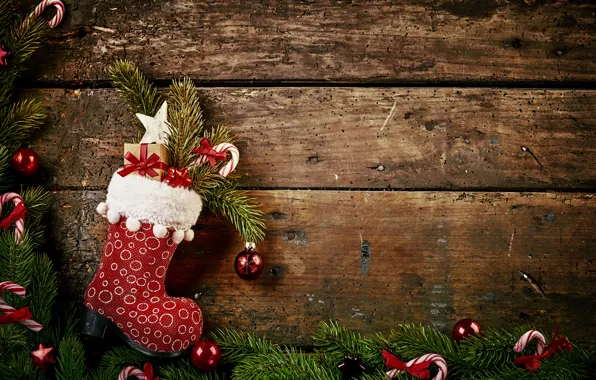 Decoration, balls, toys, tree, New Year, Christmas, happy, Christmas