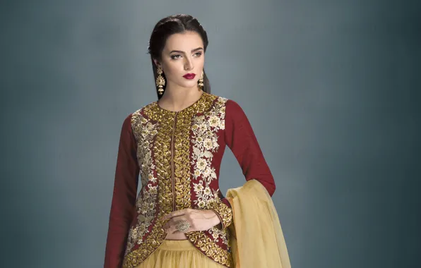 Picture Indian, woman, brunette, clothing, indian brunette, decoration, bollywood