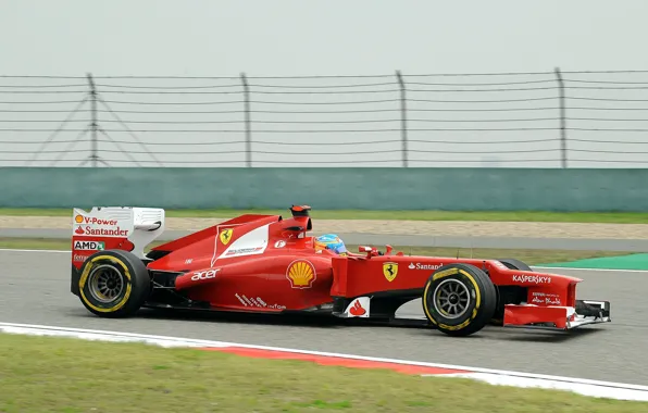Picture Formula 1, Ferrari, Fernando Alonso, Fernando Alonso, f2012