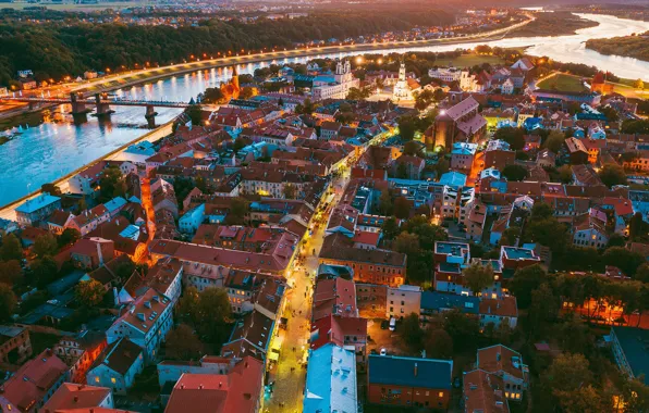 The city, Lithuania, Kaunas