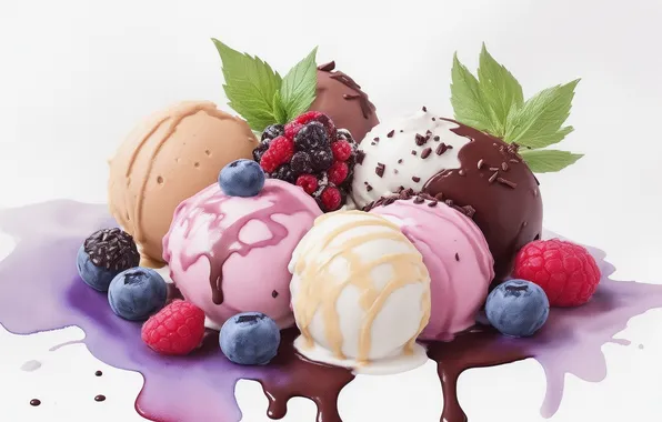 White, raspberry, figure, food, chocolate, berry, blueberries, berry