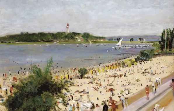 Picture landscape, picture, Cote d'azur, Lucien Adrion, Lucien Adrion