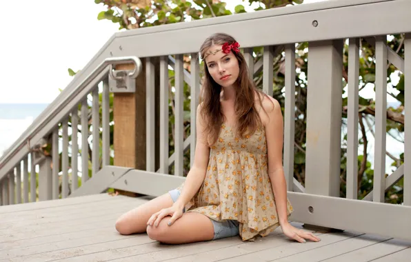 Girl, pose, model, Megan Coffey