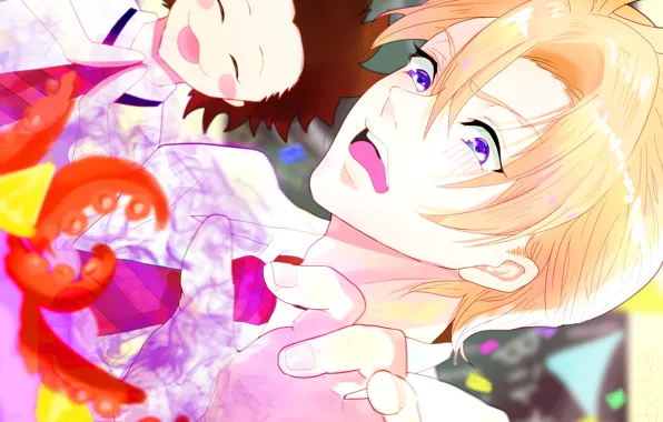 Anime, art, brothers, Fanart, Shokugeki no Souma, Pixiv, Fanart From Pixiv, Isami Aldini