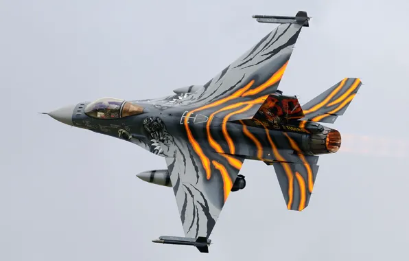 Fighter, turn, Fighting Falcon, F-16AM