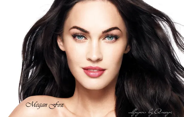 Eyes, girl, fox, megan, Megan, Fox