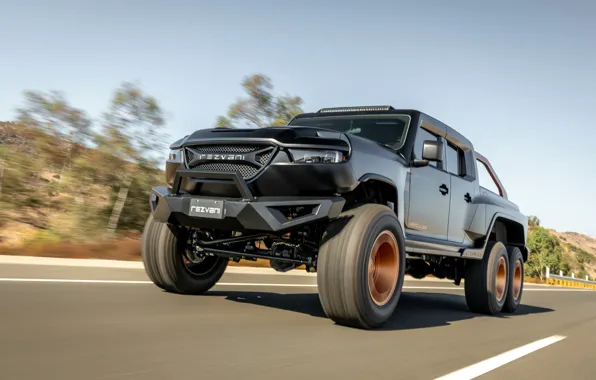 Pickup, on the road, Rezvani, 2020, Hercules 6x6