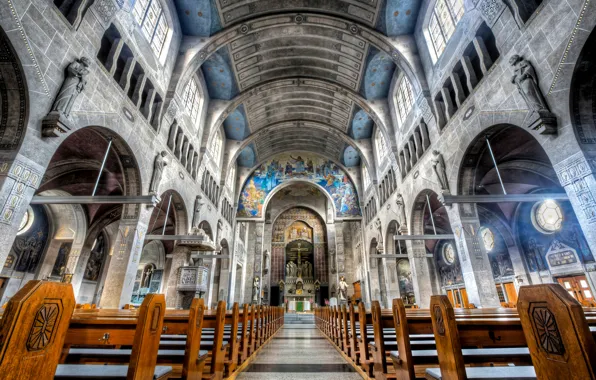 Germany, Hockenheim, The Church Of St. George, Hockenheim, Saint George Church