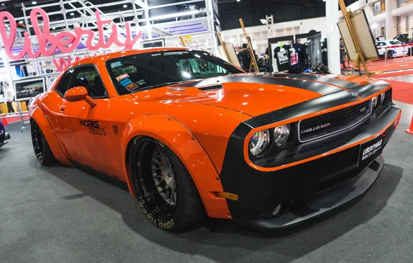 Dodge, exhibition, Challenger, muscle car