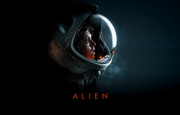 Picture background, Thriller, Alien, sci-Fi, cult, Ellen Ripley, "Alien", Sigourney Weaver