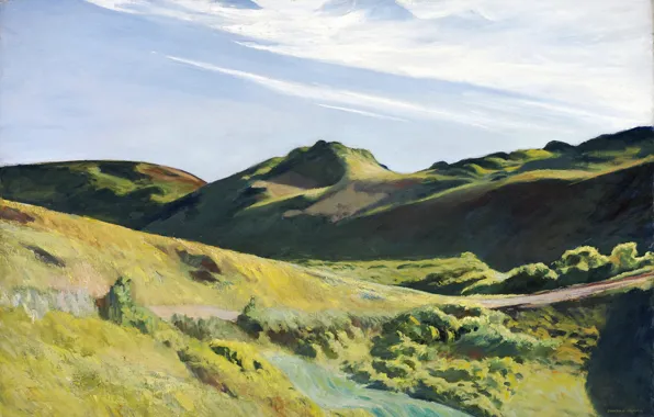 Picture 1931, Edward Hopper, The Camel's Hump