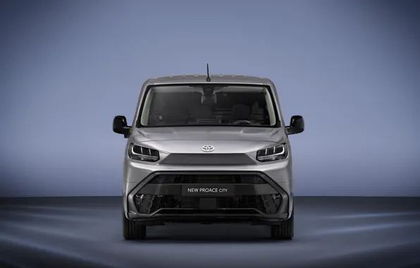 City, Toyota, front view, Toyota, Van, Electric, ProAce, 2024