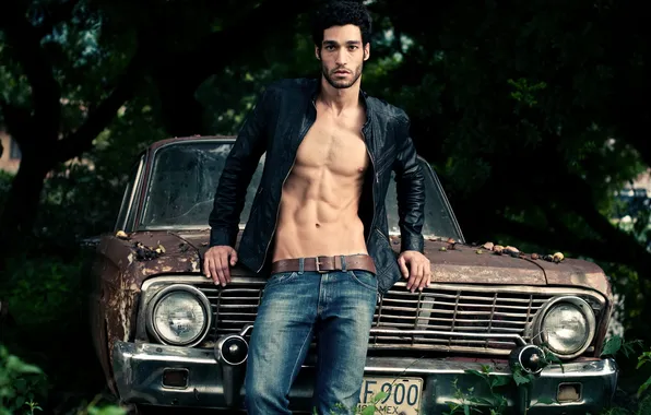 Machine, background, male