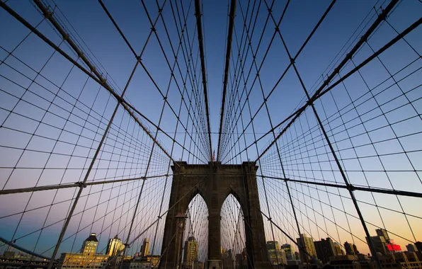 Picture New York, USA, USA, Brooklyn bridge, New York, Brooklyn Bridge, State of New York, The …