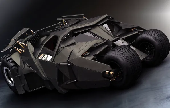 Tires, armor, the Batmobile