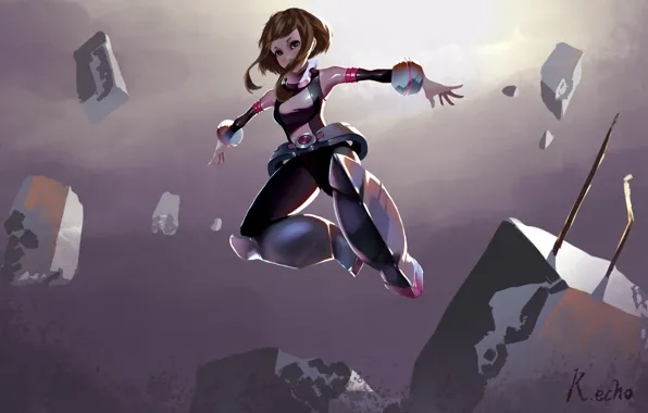 Boku No Hero Academy, My heroic academia, Uraraka, Ochako