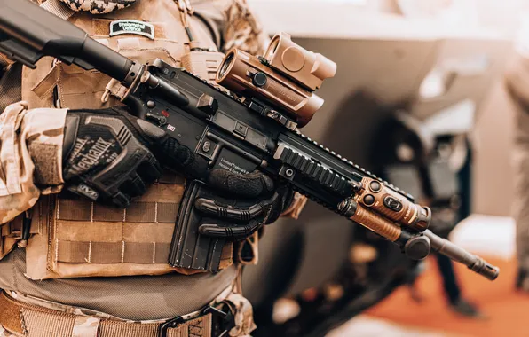 Military, accessories, assault rifle