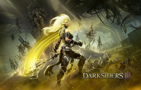 Girl, the game, being, Darksiders III