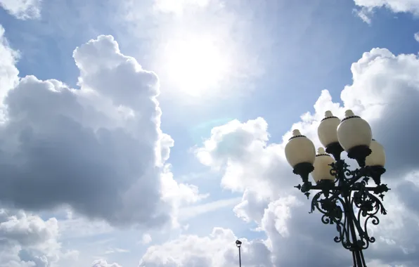 The sun, The sky, lantern, Vladimir