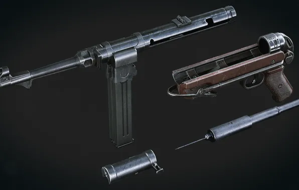 Germany, MP 40, The gun, Spark stores