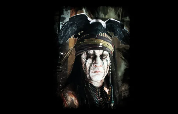 Johnny Depp, art, Johnny Depp, The Lone Ranger, The lone Ranger