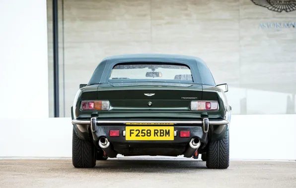 Classic, rear view, Aston Martin V8 Vantage Volante, Britanski