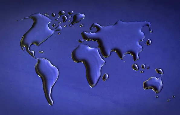 Wallpaper background, map, continents for mobile and desktop, section