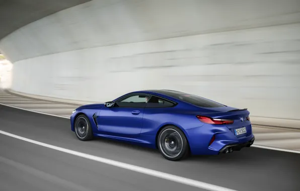 Picture road, coupe, speed, BMW, 2019, BMW M8, M8, M8 Competition Coupe