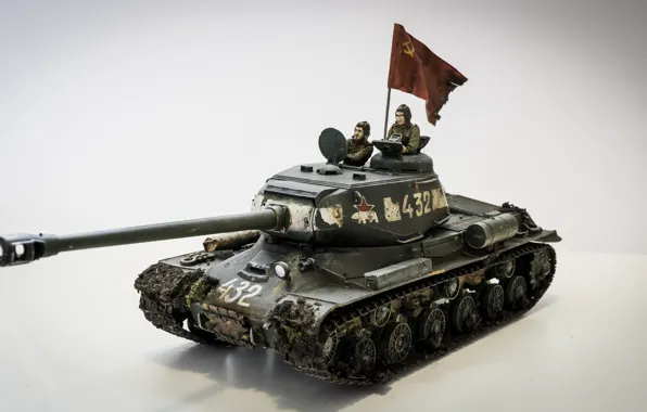 Picture toy, The is-2, model, heavy tank