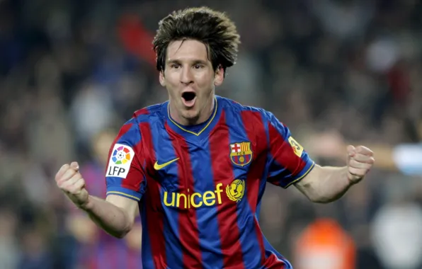 Football, player, Barcelona, lionel messi, WALLPAPER, Lionel Messi