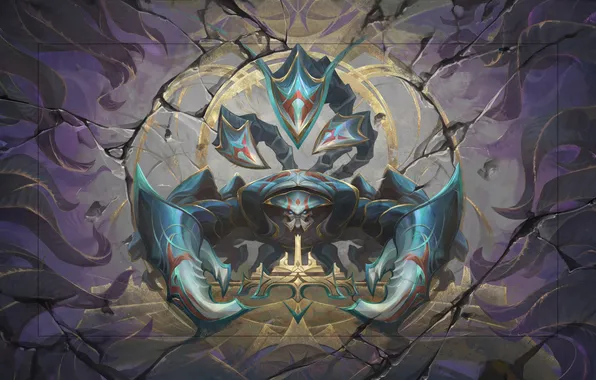 Art, Game, League of Legends, LoL, Skarner, Game Art