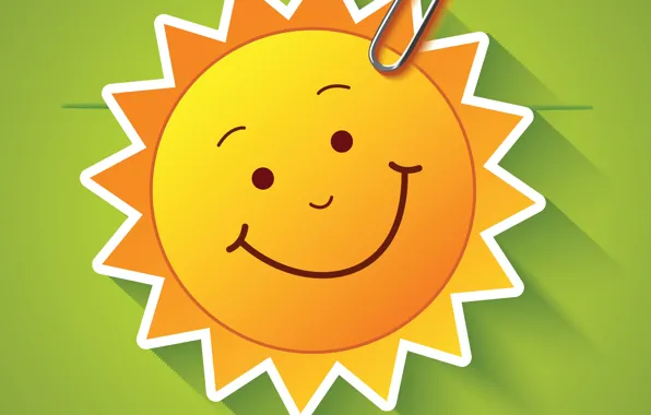 Picture The sun, Smile, Clip