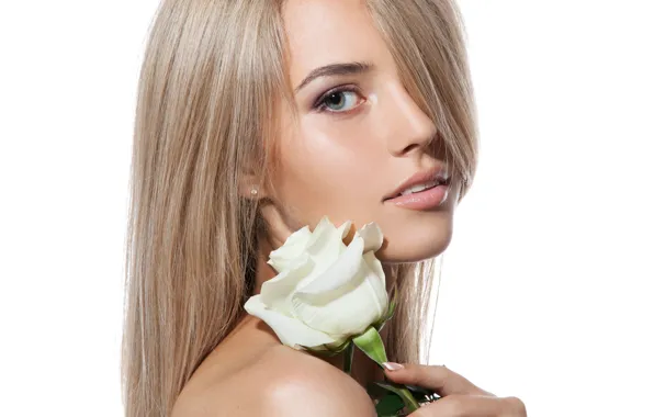 Rose, sexy, look, blonde