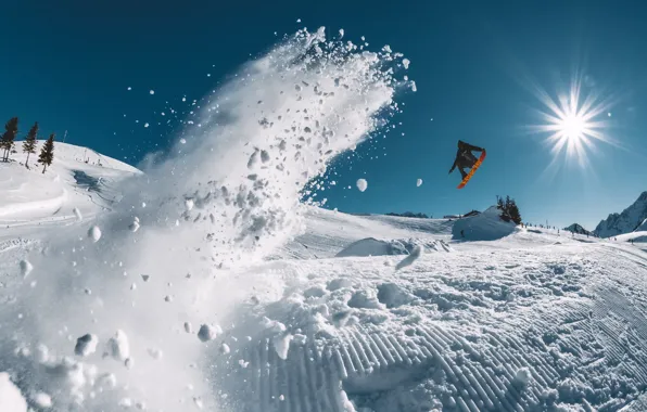 Picture snowboard, Switzerland, freestyle