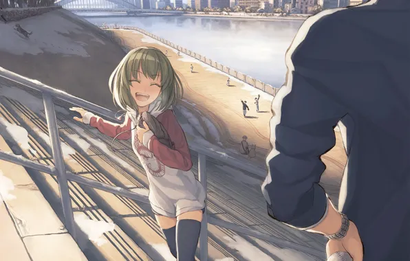 Sport, anime, art, girl, Idolm@ster