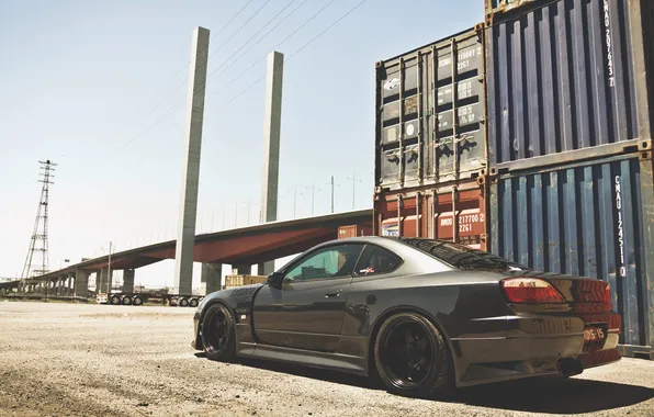 Picture bridge, nissan, container, bridge, Nissan, silvia, s15, Silvia