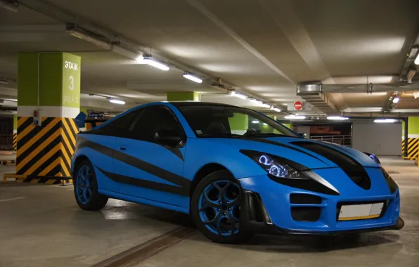 Toyota, gamers, sky blue, Celica