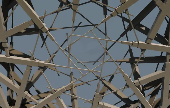 Picture line, design, the volume, telescope