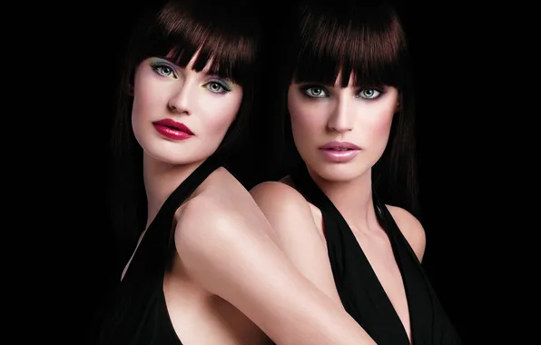 Picture model, Bianca Balti, make-up, beautiful face, Brunette