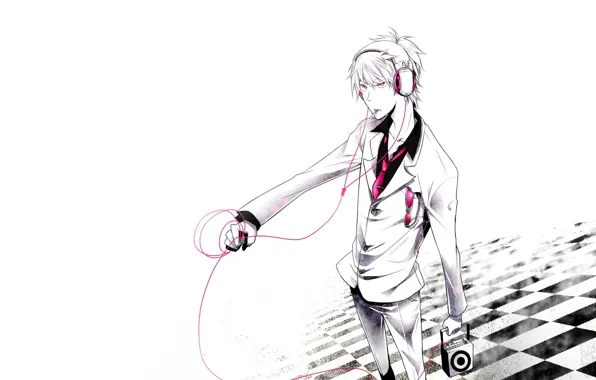 Music, guy, cord, Durarara, Heiwajima Shizuo, Durarara, Shizuo Heiwajima, gas water heaters