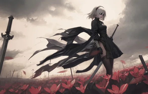 Picture character, games, 2b nier automata