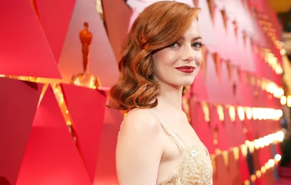 Look, makeup, actress, hair, Emma Stone, Emma Stone