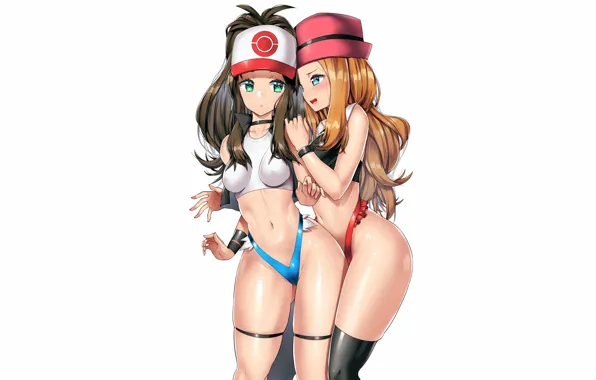 Girl, sexy, long hair, boobs, anime, beautiful, pretty, brunette