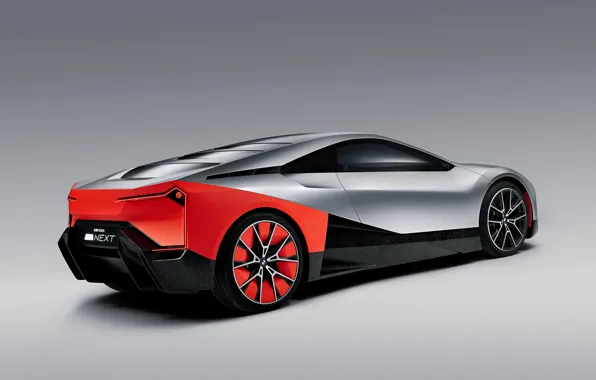 Picture background, coupe, BMW, back, side, 2019, Vision M NEXT Concept