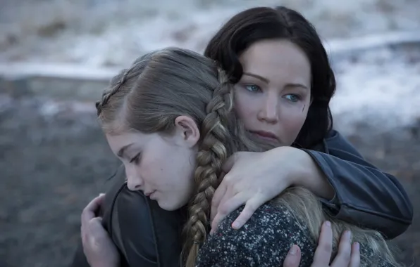 Jennifer Lawrence, Willow Shields, The Hunger Games:Catching Fire, The hunger games:catching fire