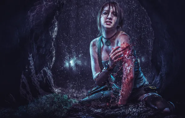 Girl, Tomb Raider, Lara Croft, Square Enix, Lara Croft, Cosplay, Cosplay, Microsoft Studios