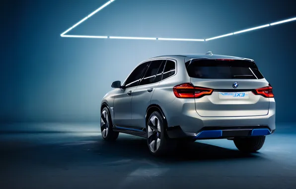 Concept, rear view, 2018, electrocreaser, BMW iX3