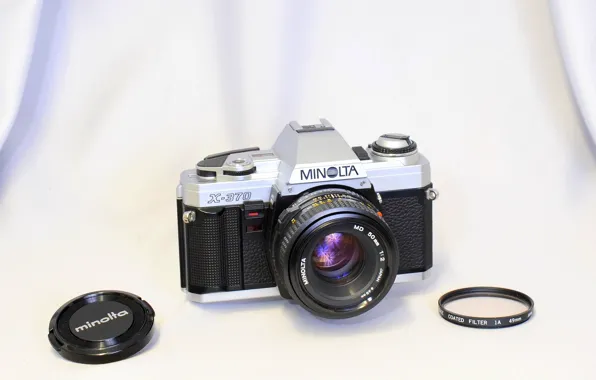 Picture background, camera, Minolta X-370