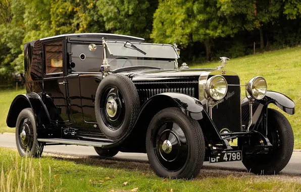 Retro, car, Hispano-Suiza