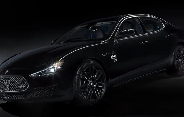 Picture black, supercar, Maserati, Special Edition, Maserati Ghibli, sports car, special series, Maserati Ghibli Operanera